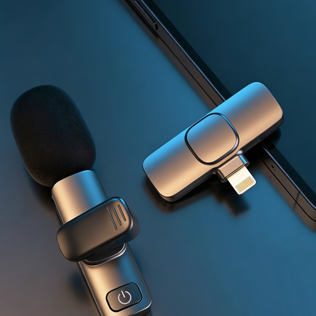 Professional Wireless Lavalier Microphone System